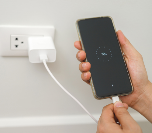 スマホ&充電器