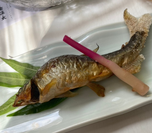 あゆの塩焼き