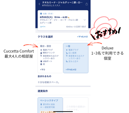クラス選択