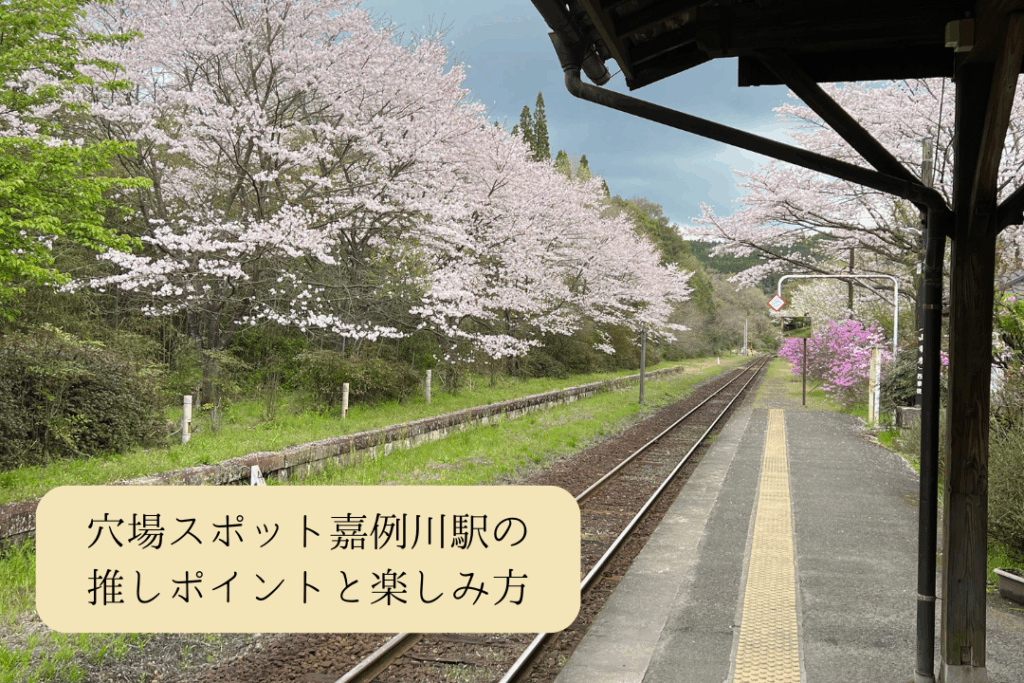 穴場スポット嘉例川駅の推しポイントと楽しみ方
