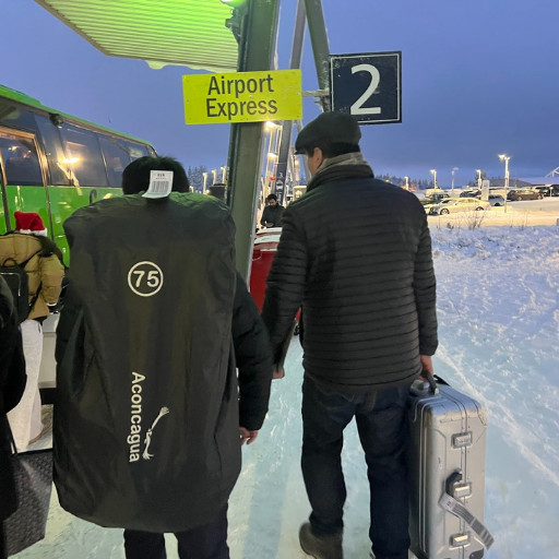 空港までお迎えに来てくれたヤンネさん