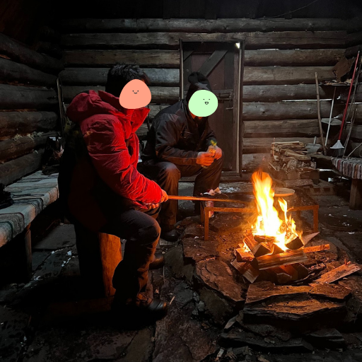 クレープを自分で焼きます