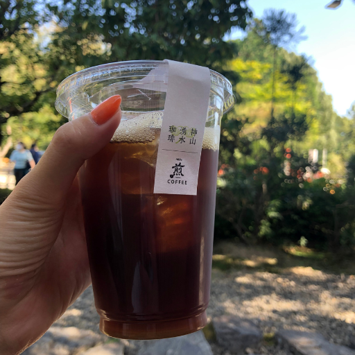 アイスコーヒーはすっきりした味わい