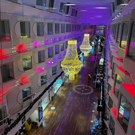 プロムナード側の部屋