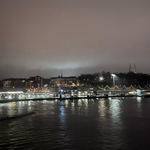 ヘルシンキの夜景