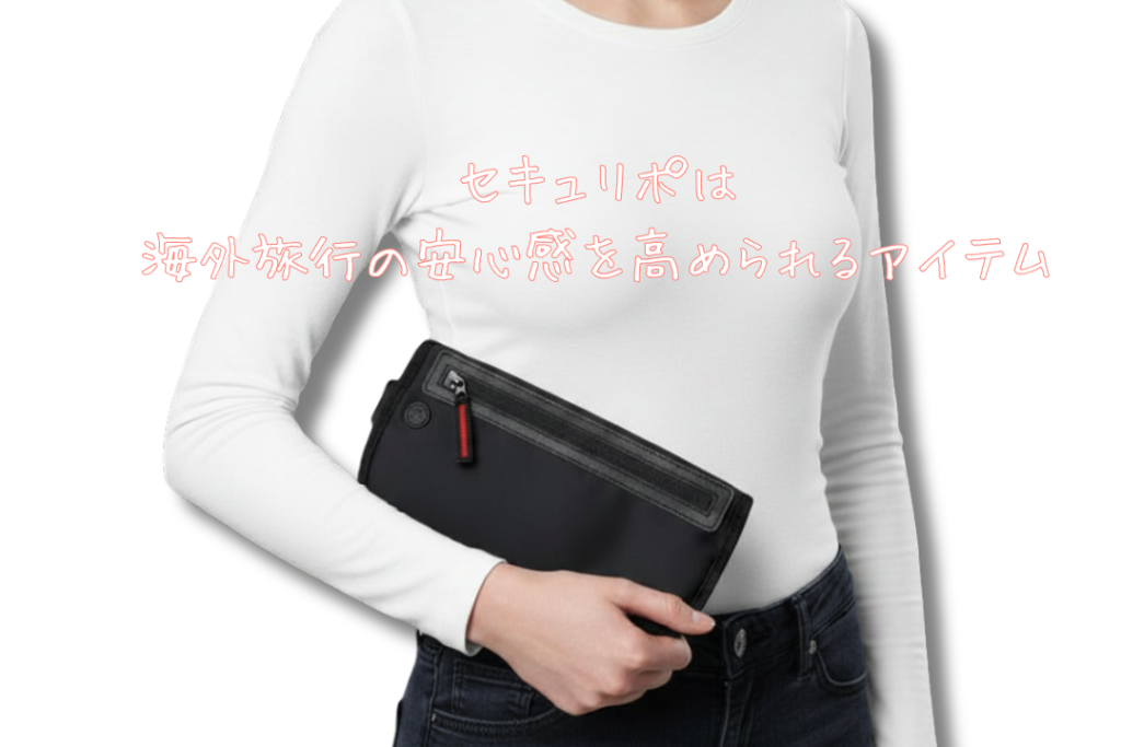 セキュリポは海外旅行の安心感を高められるアイテム