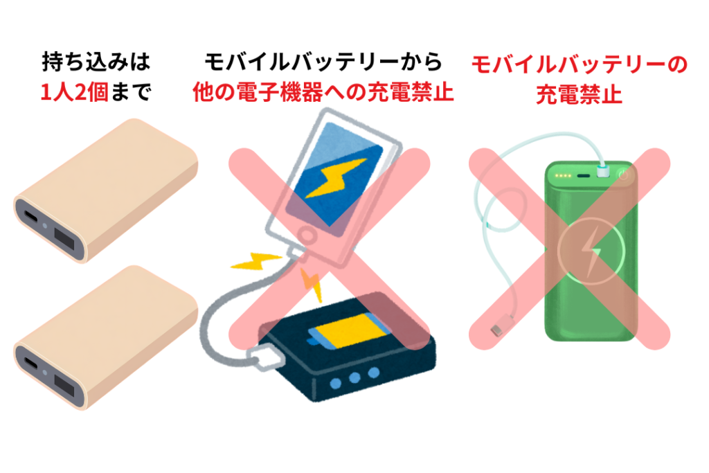 4月24日〜 モバイルバッテリーの飛行機持ち込みルールで変わるポイント
