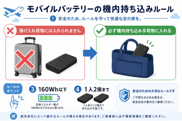 モバイルバッテリー