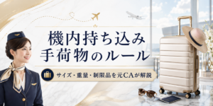 機内持ち込み荷物のルール